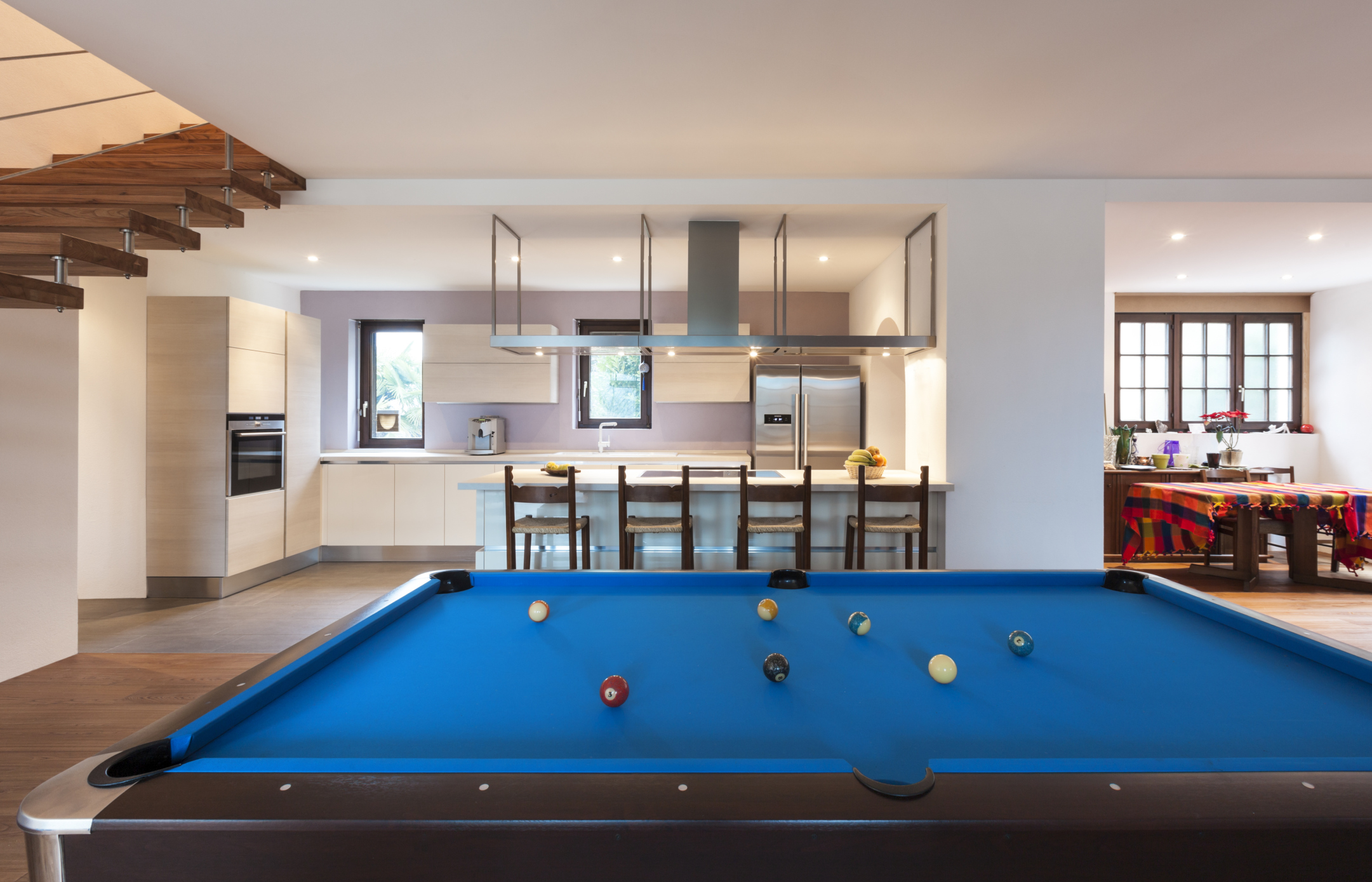 in home pool tables